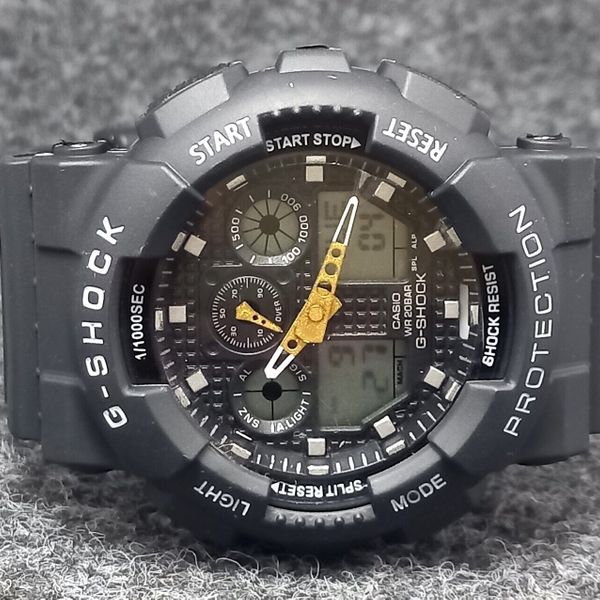 Stylish G Shock By Casio 5081 Ga 100 Analogdigital Super Illuminator Watch Watchcharts