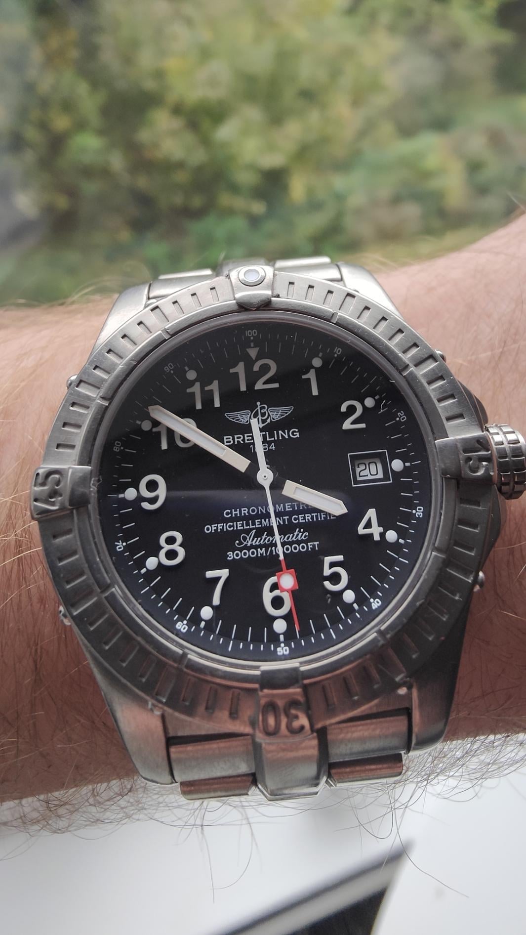 WTS Breitling Avenger Seawolf Titanium E17370 1450 WatchCharts UK