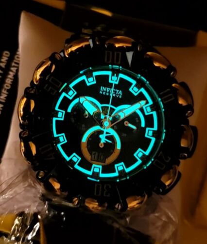究極モデル★Hyper Beast INVICTA Reserve 38496 Invicta - HYPER BEAST - Blue LABEL - Reserve - Swiss 5050.C - LUME
