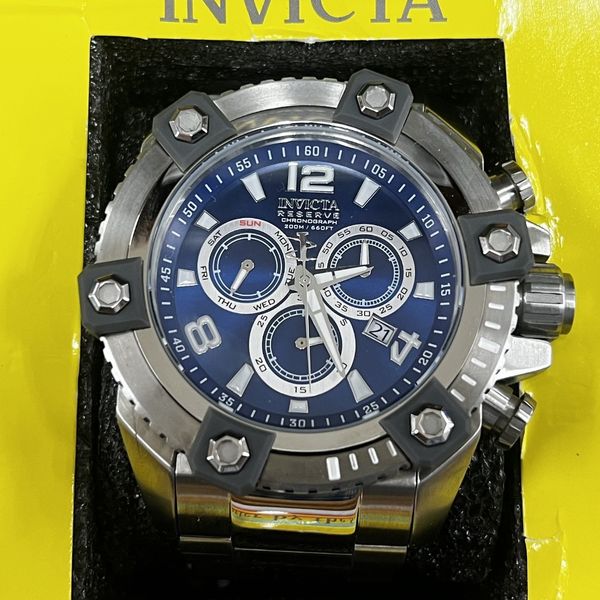 Invicta Reserve Octane Swiss Ronda Z60 Caliber Men's Watch - 56mm ...