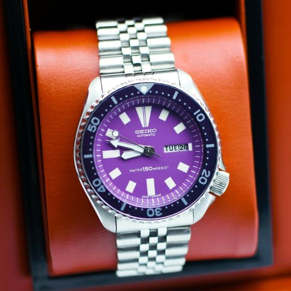 Rare 1977 Vintage Seiko Divers 150m Purple Dial 6309-7290 Automatic Purple  Bezel | WatchCharts