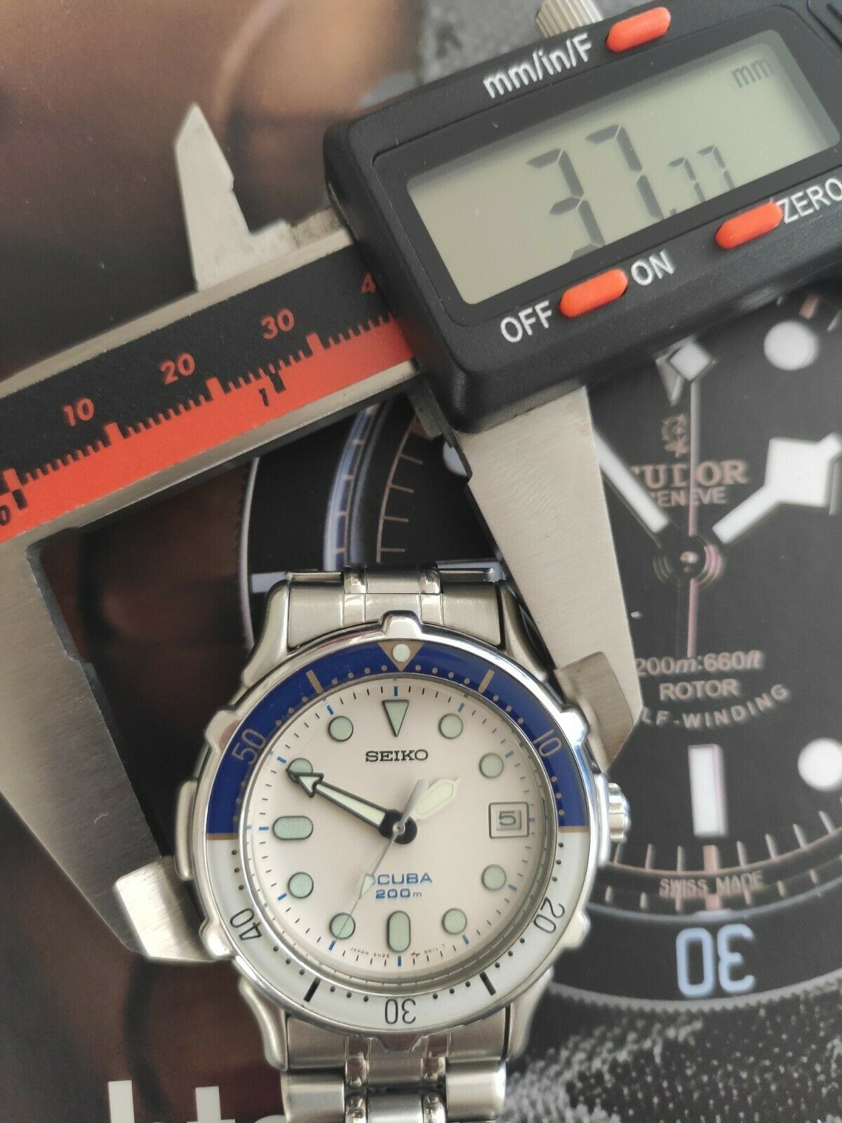 Vintage RARE Seiko Scuba 200m 5h25-6050 diver | WatchCharts