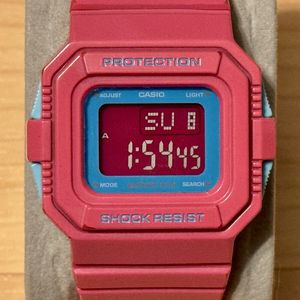 Casio deals G-Shock Mini-GMN-550-1BJR Pink Dial-Ships Fast-Good Condition Rare!