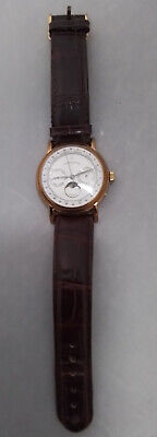 Vacheron Constantin Geneve SWISS V8811 Men s Watch Genuine Leather