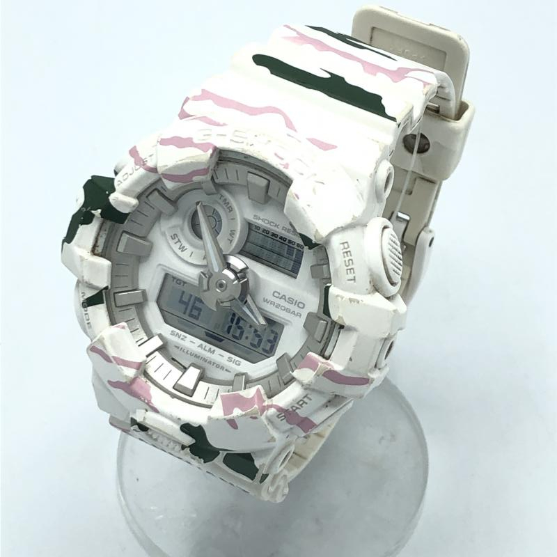 即決 生産終了 CASIO Ｇショック ジヤングワンジョー 35周年記念モデル SANKUANZ コラボモデル GA-700SKZ-7AJR 完品 -  ブランド腕時計