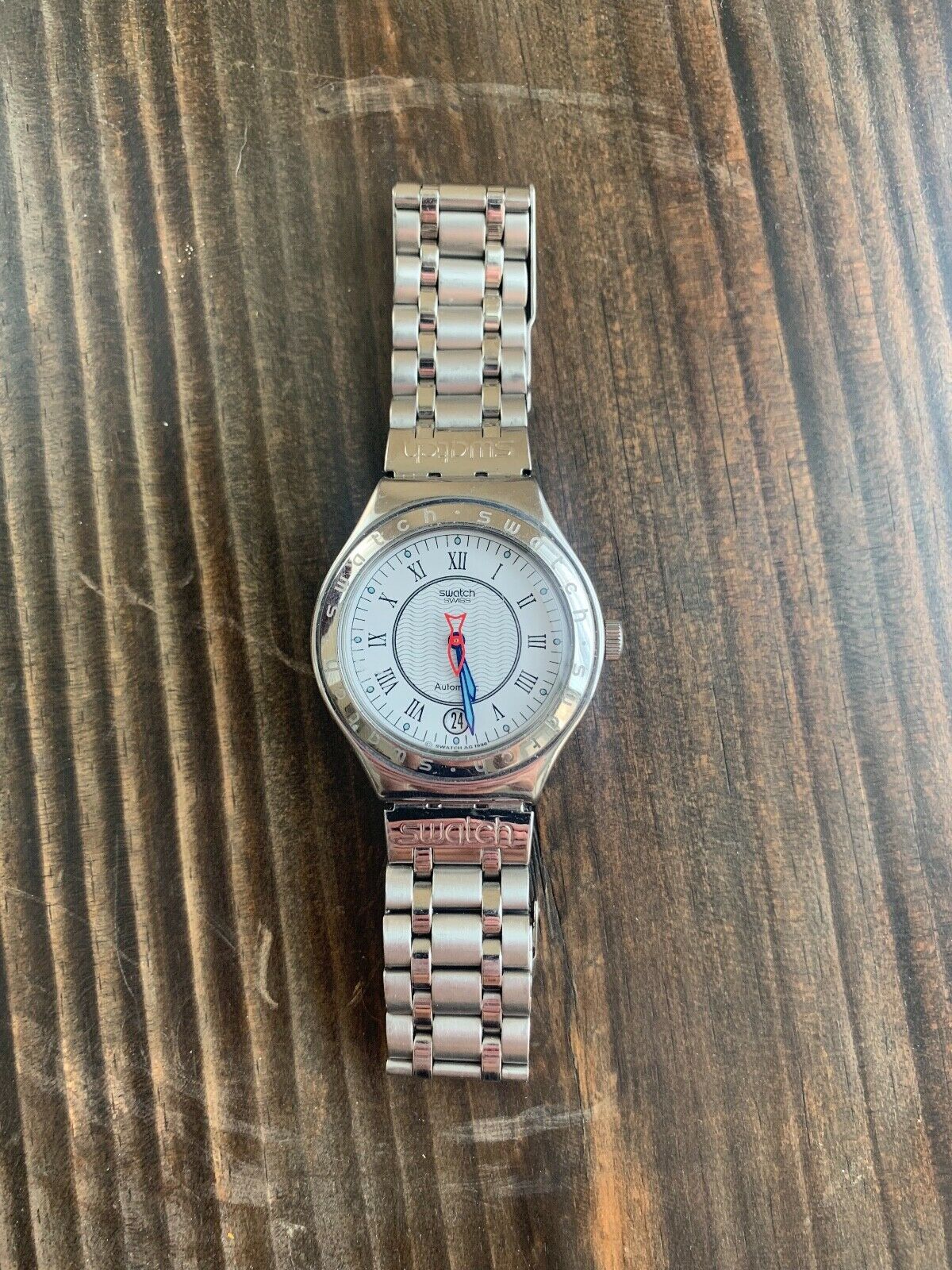 Swatch Swiss Watch Irony 40mm Automatic 23 jewels Skeleton
