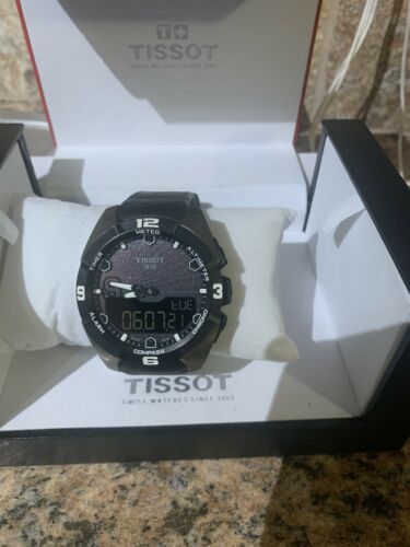 tissot mens watch t touch tony parker limited edition. Black And