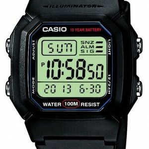 Casio Herrenuhr Uhr Arbeitsuhr Digital Alarm Stopp Licht 10 Bar W 800h 1aves Watchcharts