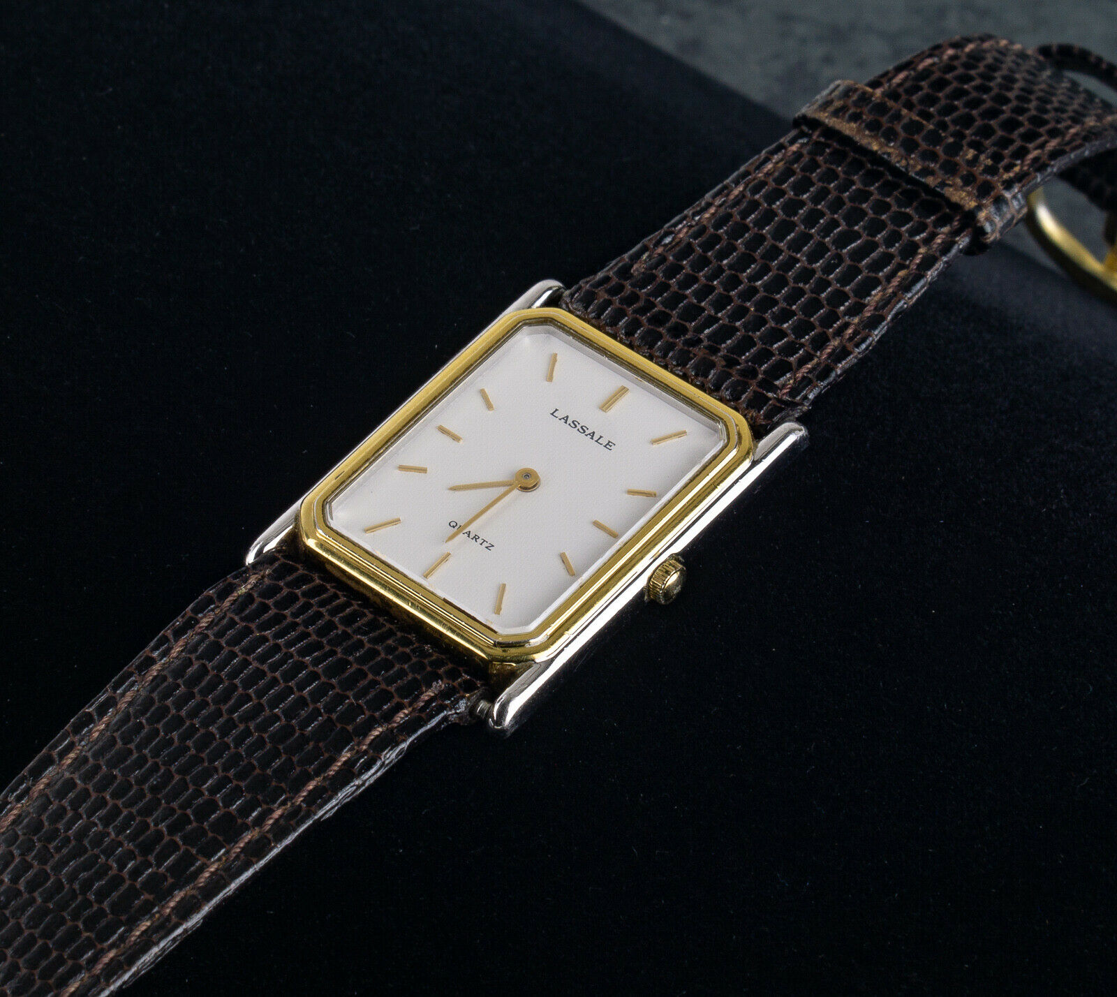 Very Rare 1990s Gold-Plated Lassale (Seiko) Quartz Watch with Pink Dia –  Finchley Watches