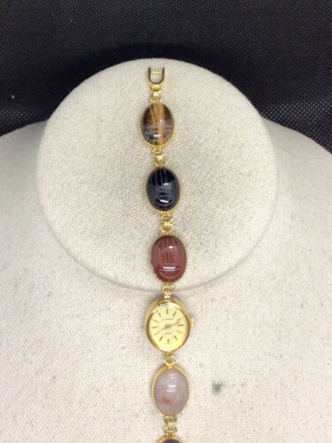 Vintage Scarab Watch (needs battery) Vintage Ladies La Marque Genuine Scarab Watch-  main image 3