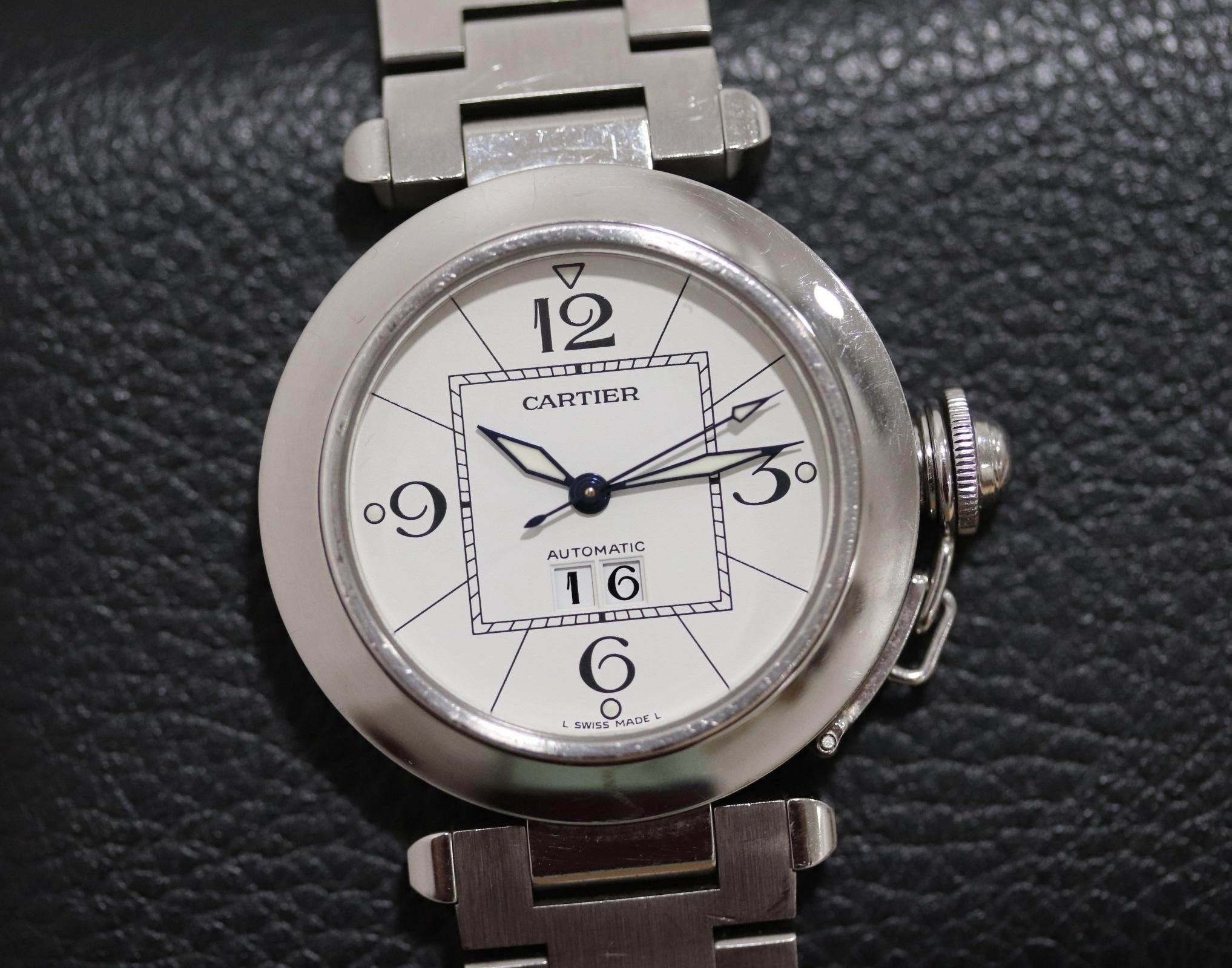 Cartier Pasha Luxury Men s 38mm Watch WatchCharts Marketplace