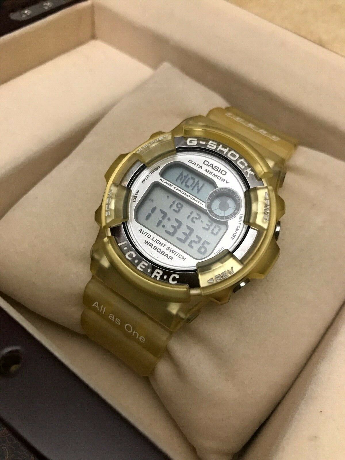 Casio G-Shock DW-9200K Frogman Module 1845 Steel Case Watch Japan