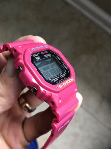 Casio G-Shock GRX-5600A Tough Solar G-LIDE Pink Watch Used But