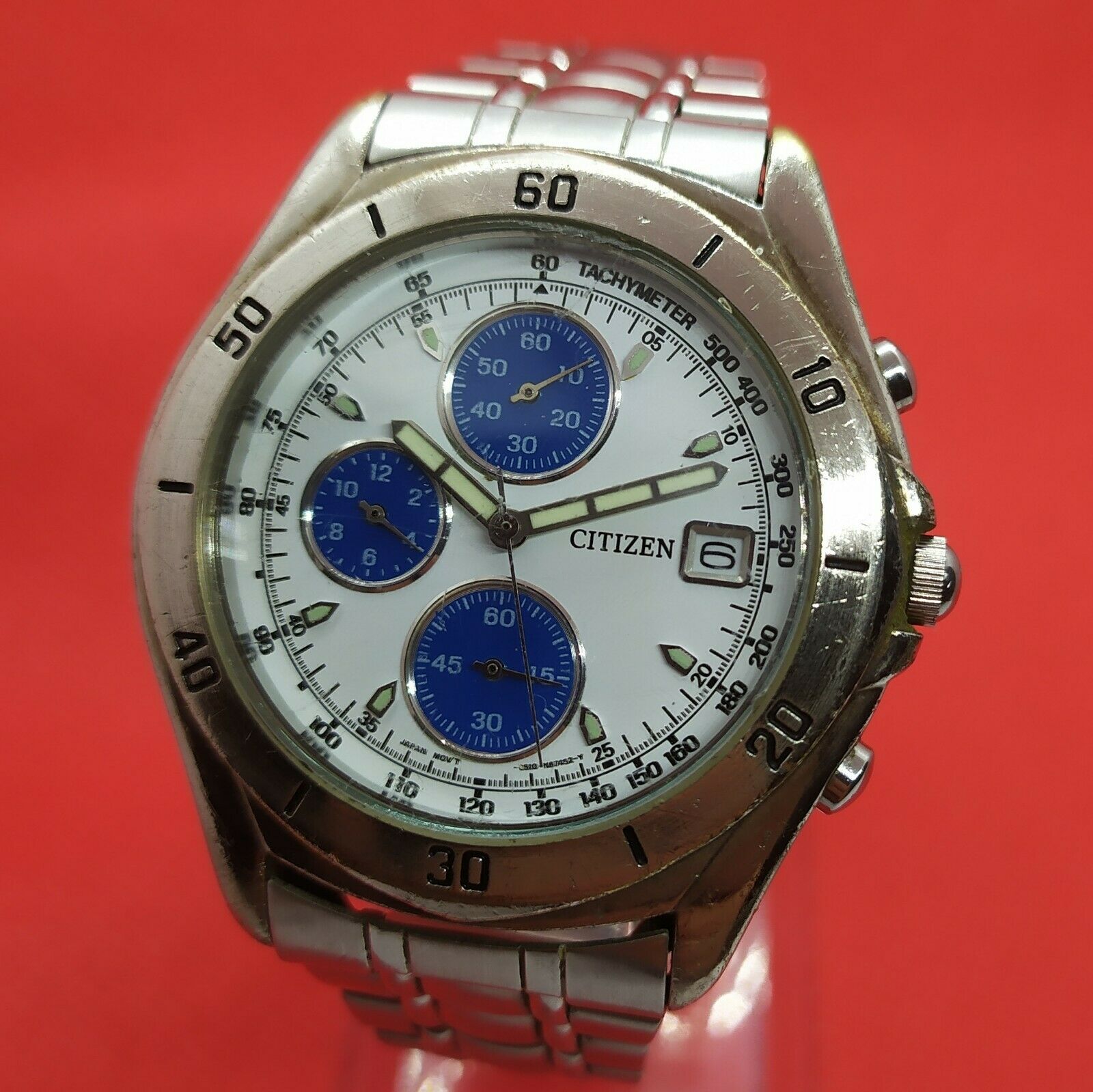 Citizen quartz outlet wr100 tachymeter