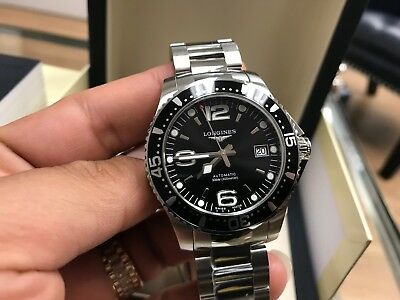 New Longines L37414566 39MM HydroConquest Automatic Diving