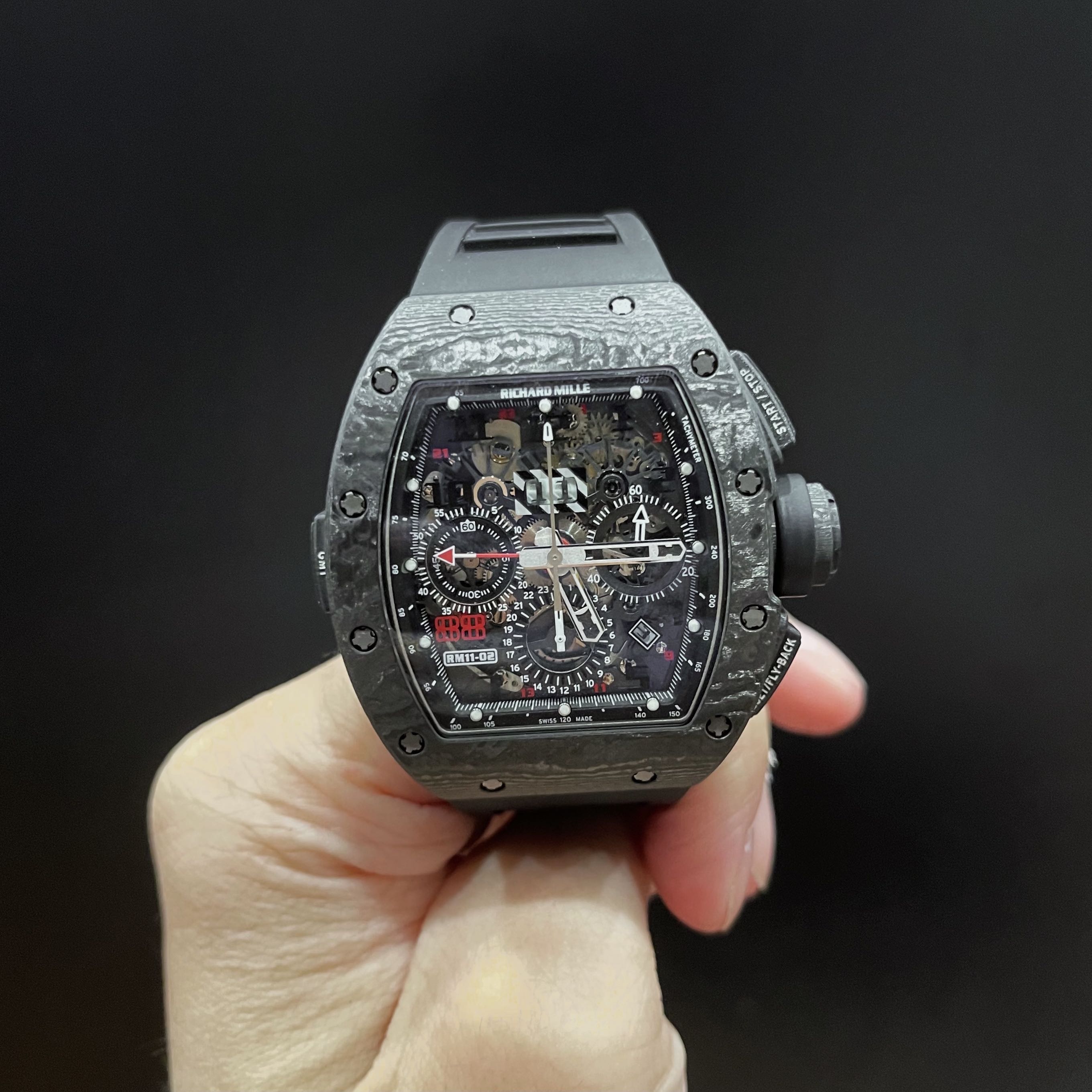 Richard Mille RM11 02 Jet Black NTPT RM1102 WatchCharts