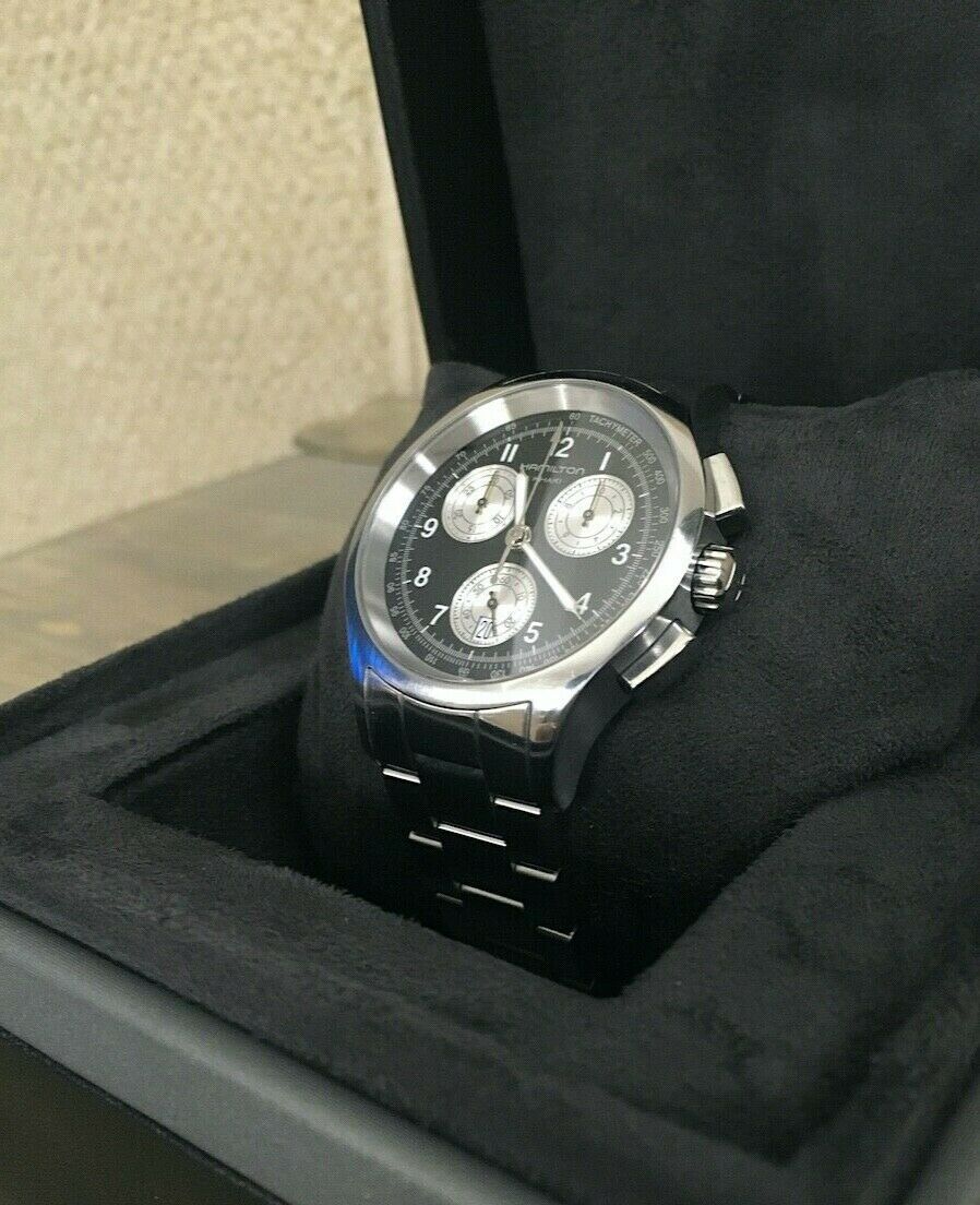 HAMILTON Khaki Chronograph Quartz, 40mm Stainless steel Men's