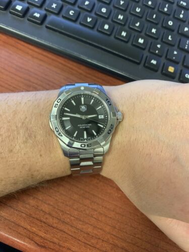 TAG Heuer Aquaracer Quartz WAP1110 Wrist Watch for Men | WatchCharts