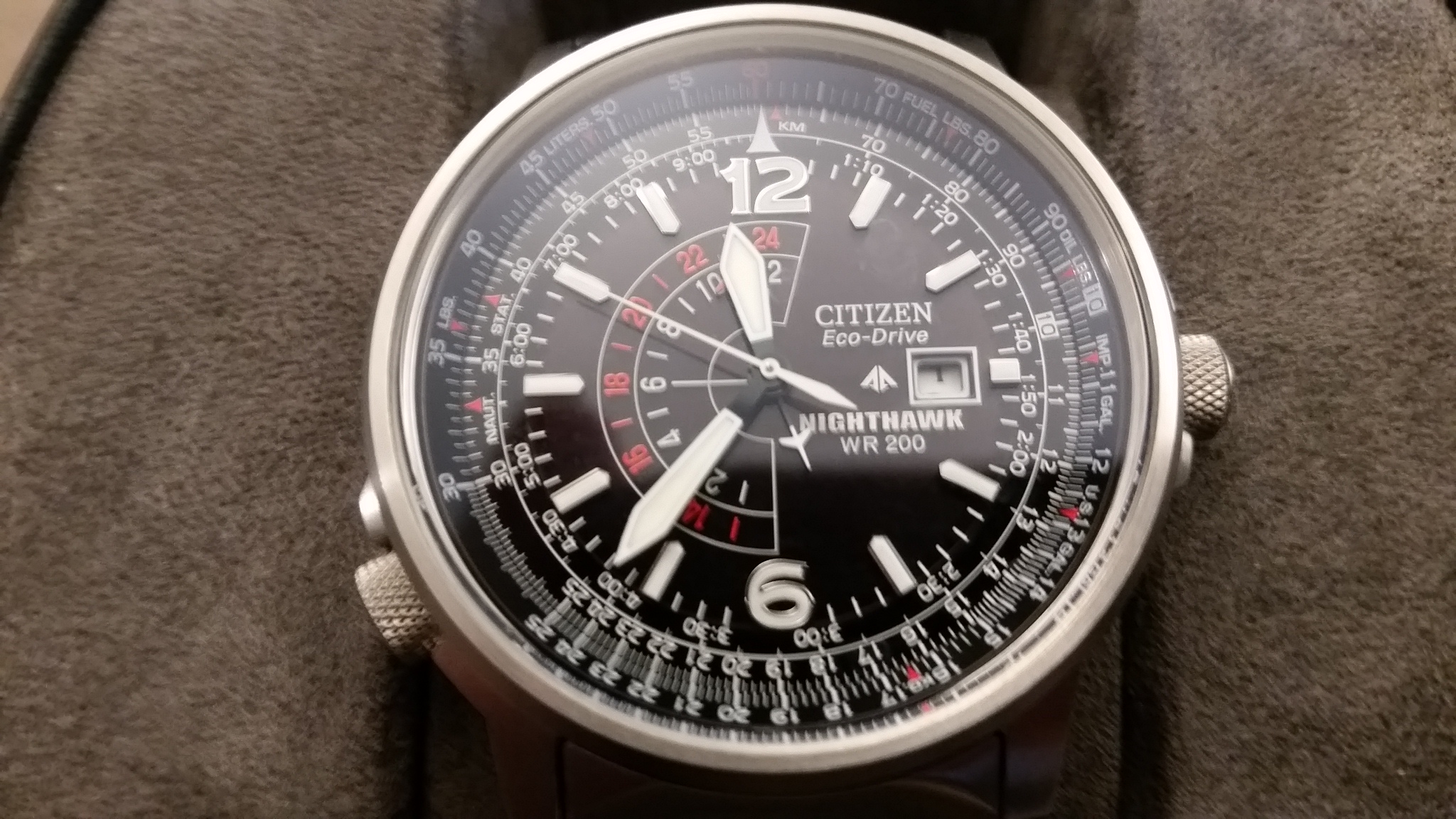 Citizen nighthawk price hot sale