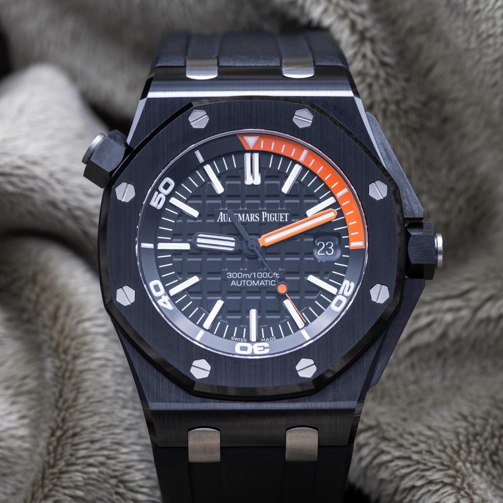 Audemars Piguet Royal Oak Offshore Diver 15707 Black Ceramic 15707CE For Sale WatchCharts CA