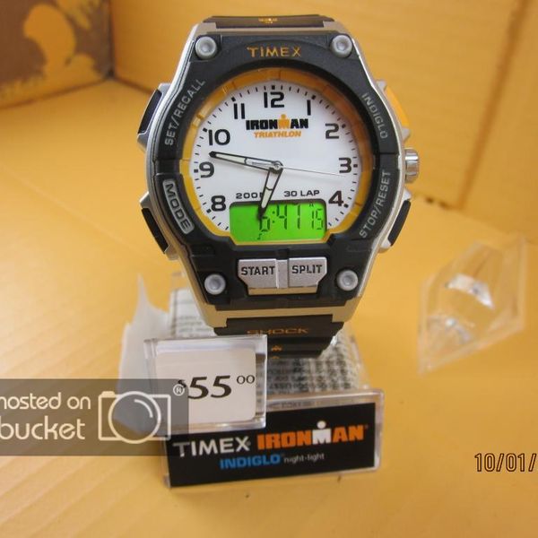 timex ironman analog digital