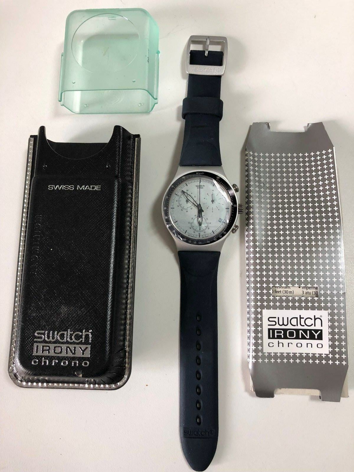 SWATCH IRONY CHRONO - YCS4003 SIBERIAN - BRAND NEW ! | WatchCharts