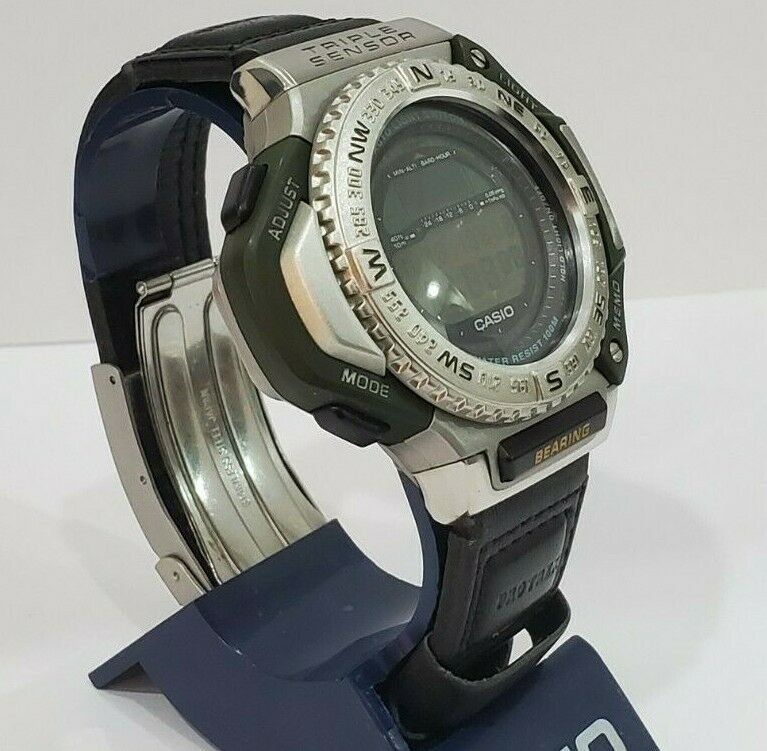 Casio Watch Protrek Prt-1400 Solar Quartz Case 51mm WR 10bar 