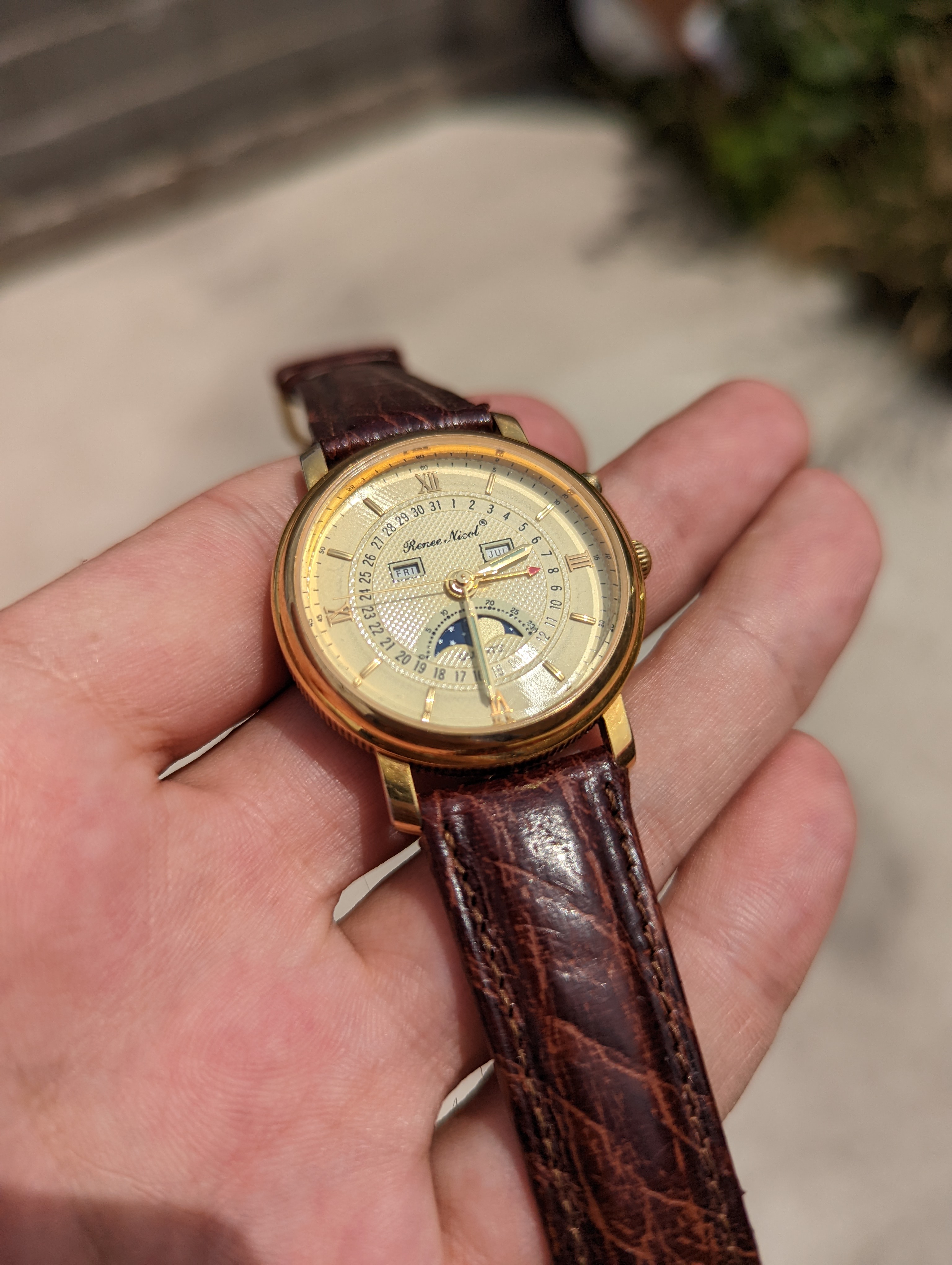 WTS] Renee Nicol - Pointer Triple Date Moonphase - Guilloche 