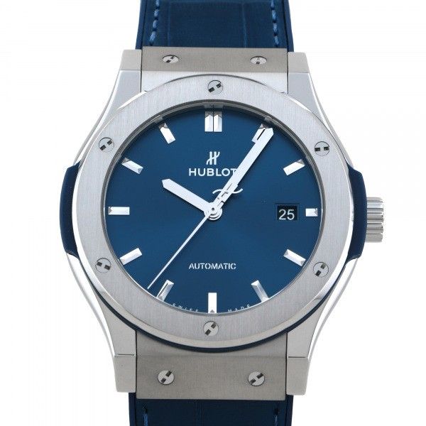 Hublot HUBLOT Classic Fusion Titanium Blue 542.NX.7170.LR Blue Dial New ...