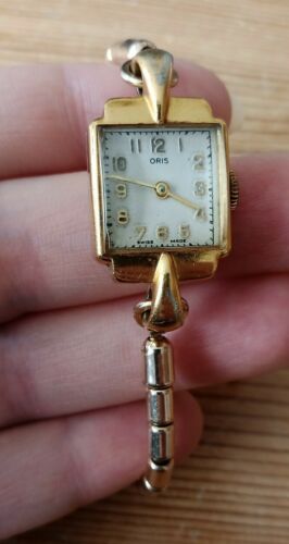 Vintage fond acier discount inoxydable ladies watch