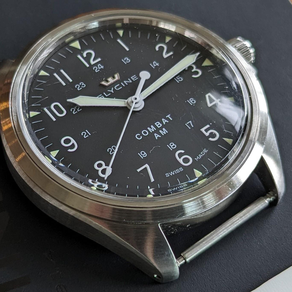 275 USD FS Glycine Combat 7 Vintage GL0237 GL0239 41mm