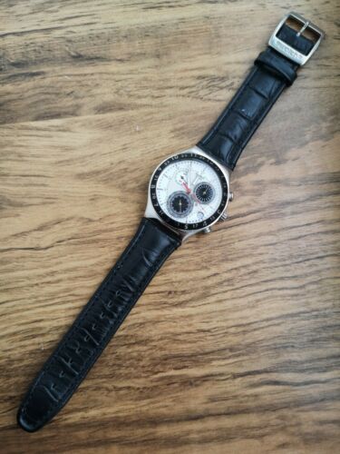 Swatch YCS-508 Crop Up Irony Collectors Chronograph Watch