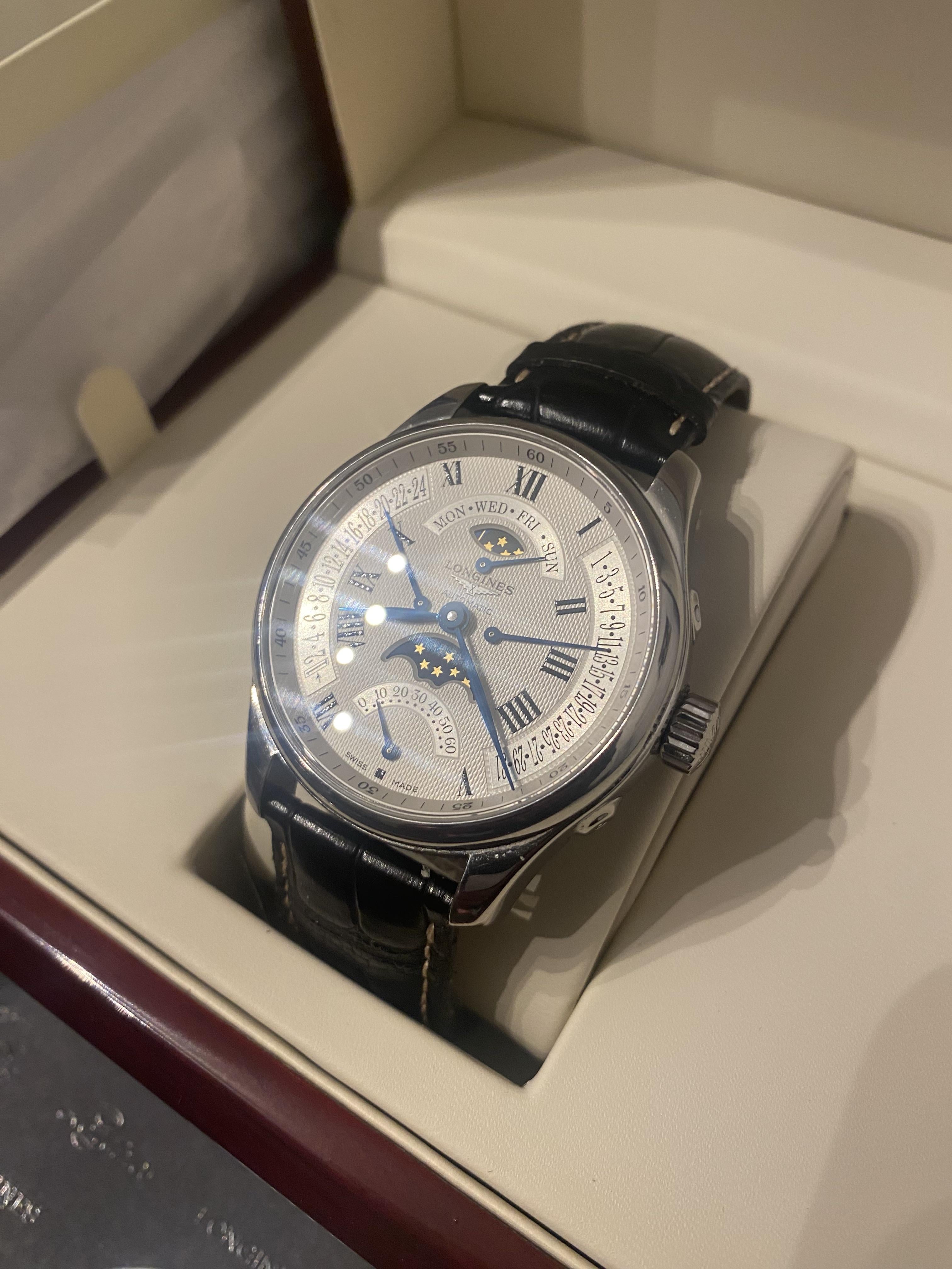 WTS Longines Master Collection L2.739.4.71.3 44mm 2 Year