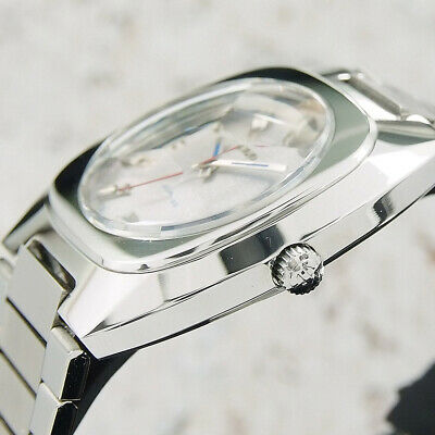 Authentic Rado SCHEIDEGG Date Silver Dial Stainless Steel