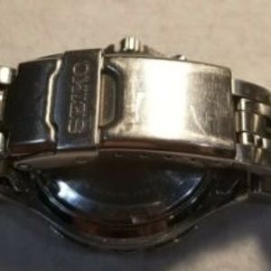 Seiko Kinetic 5M42-0H19 Power Reserve Indicator Wristwatch New Capacitor |  WatchCharts
