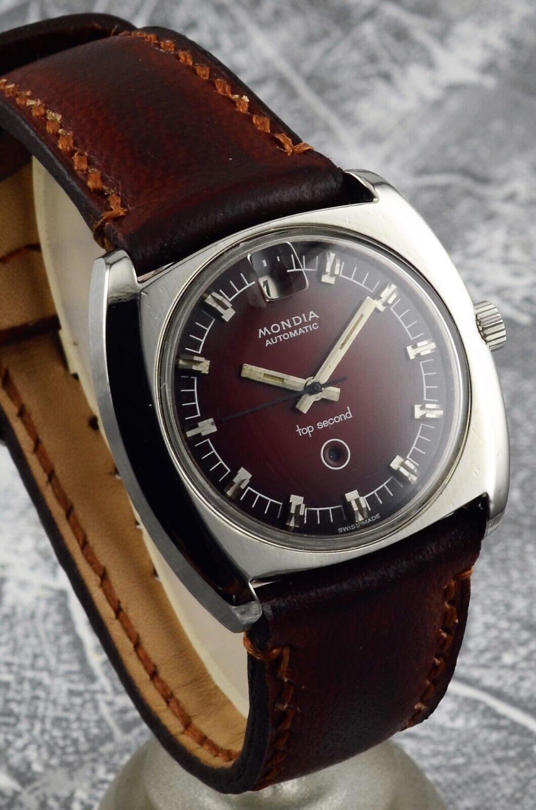 Vintage Mondia Top Second Swiss Made Automatic Men Watch