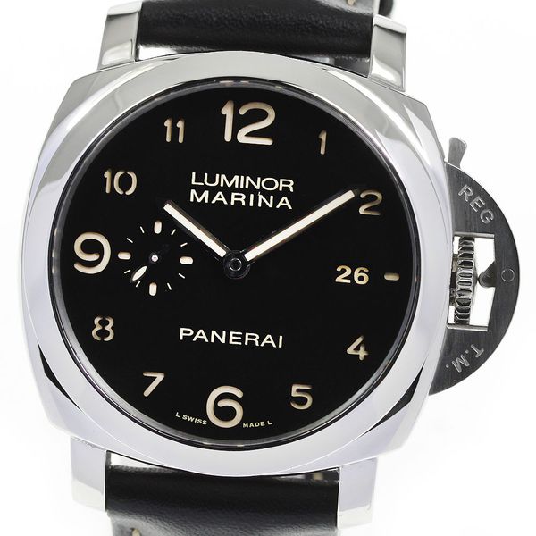 Good product ★ With box [PANERAI] Panerai Luminor Marina Small Second ...