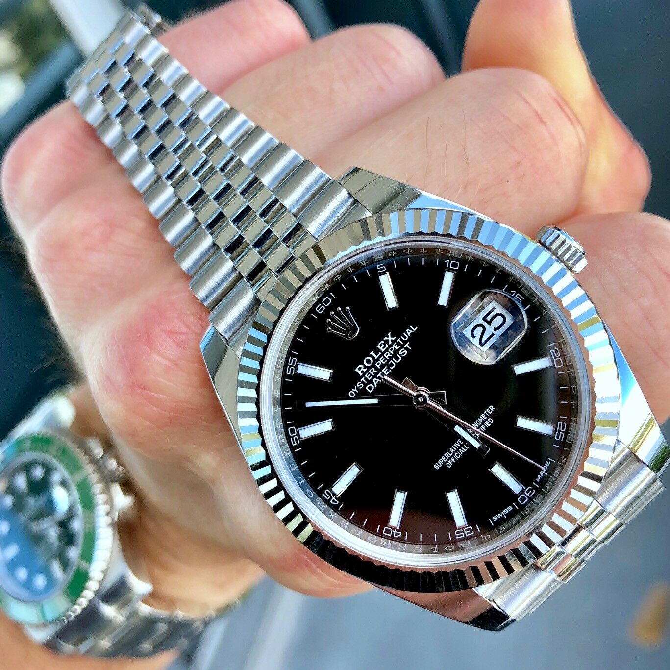 2018 Rolex Datejust 41mm 126334 Black 