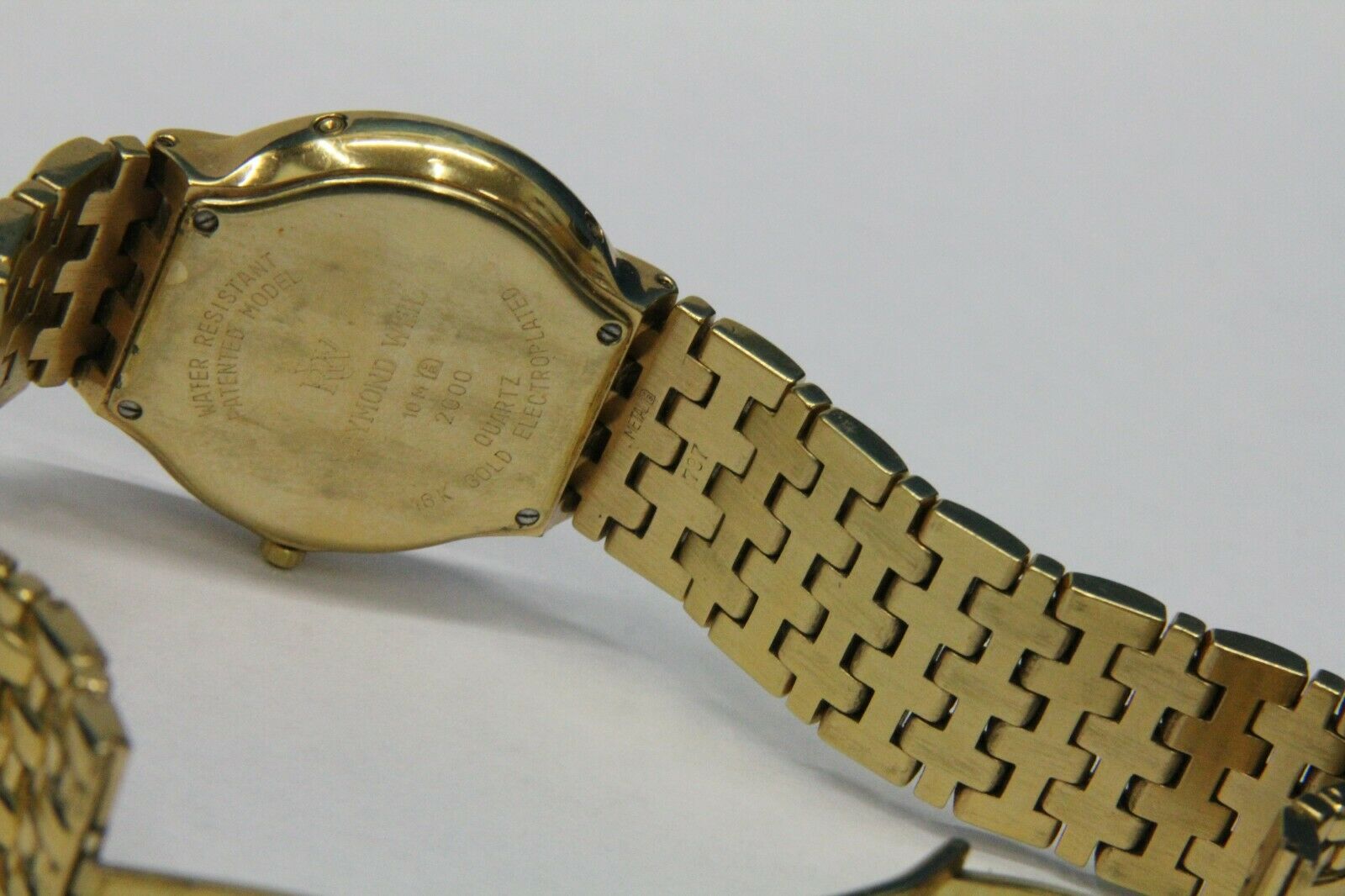 Men's Raymond Weil Geneve Fidelio 2000 Moon Phase 18K Gold