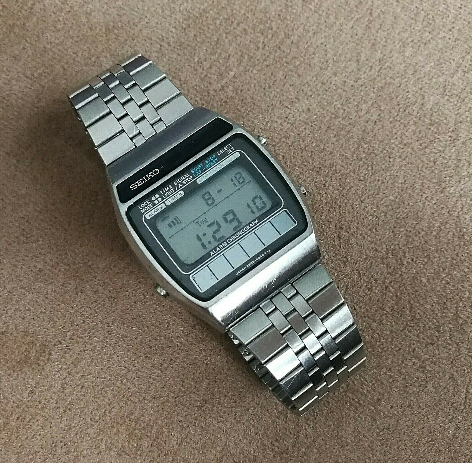 スーパーレア】SEIKO「A258-5069」 ☆レストア動作品☆
