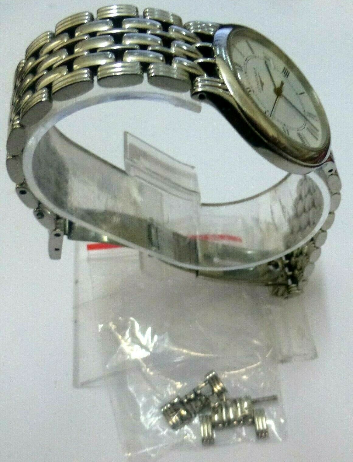 LONGINES PRÉSENCE DATE L5.649.4 QUARTZ SILVER STAINLESS