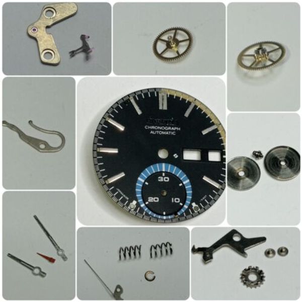 Lot Aiguilles Montres Vintage Seiko Elgin Bulova NOS Années 70 Pièces Suisse