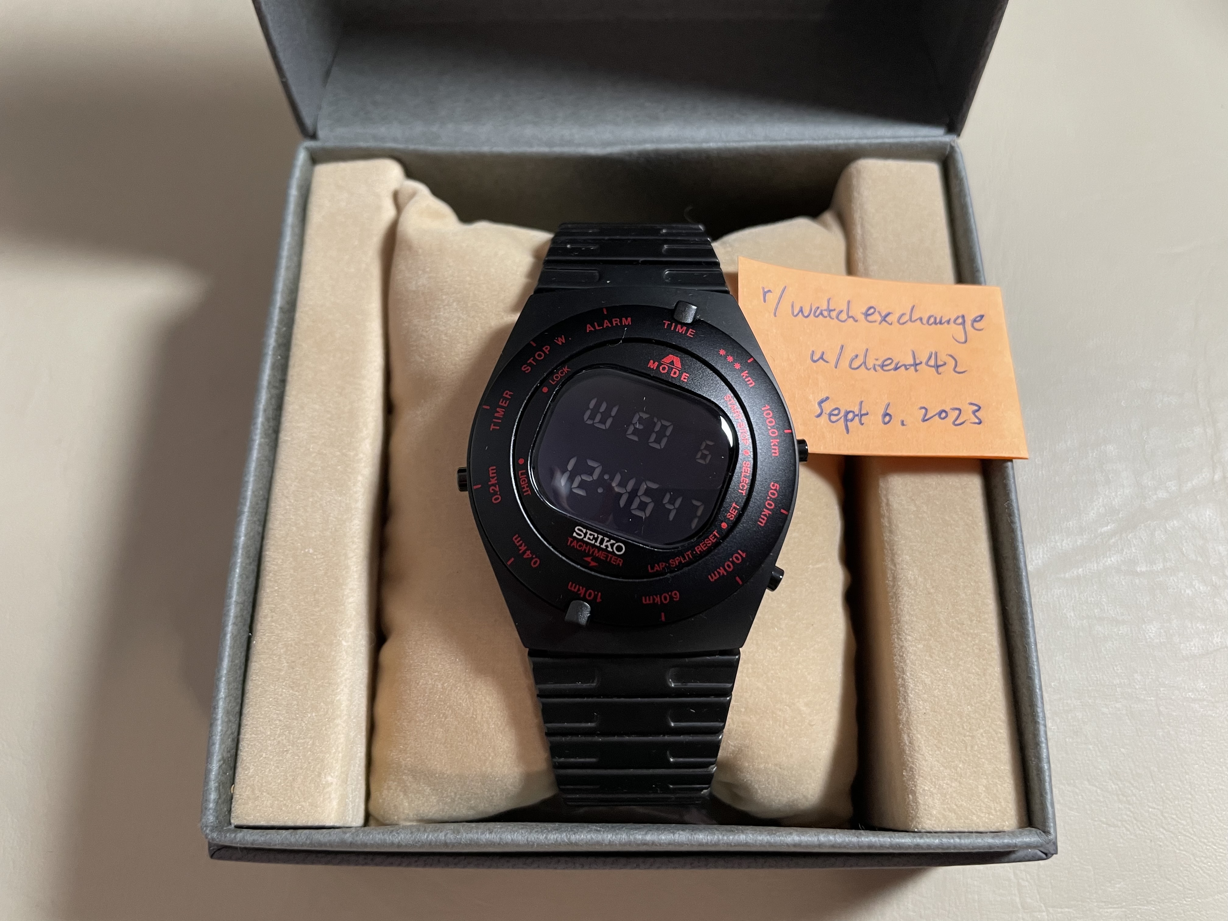 WTS] Seiko x Giugiaro Design Selection SBJG015 A825 Barneys Racing