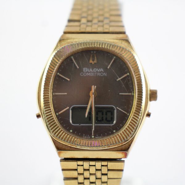Bulova Combitron Watch Ref 8345 Quartz WORKING | WatchCharts Marketplace