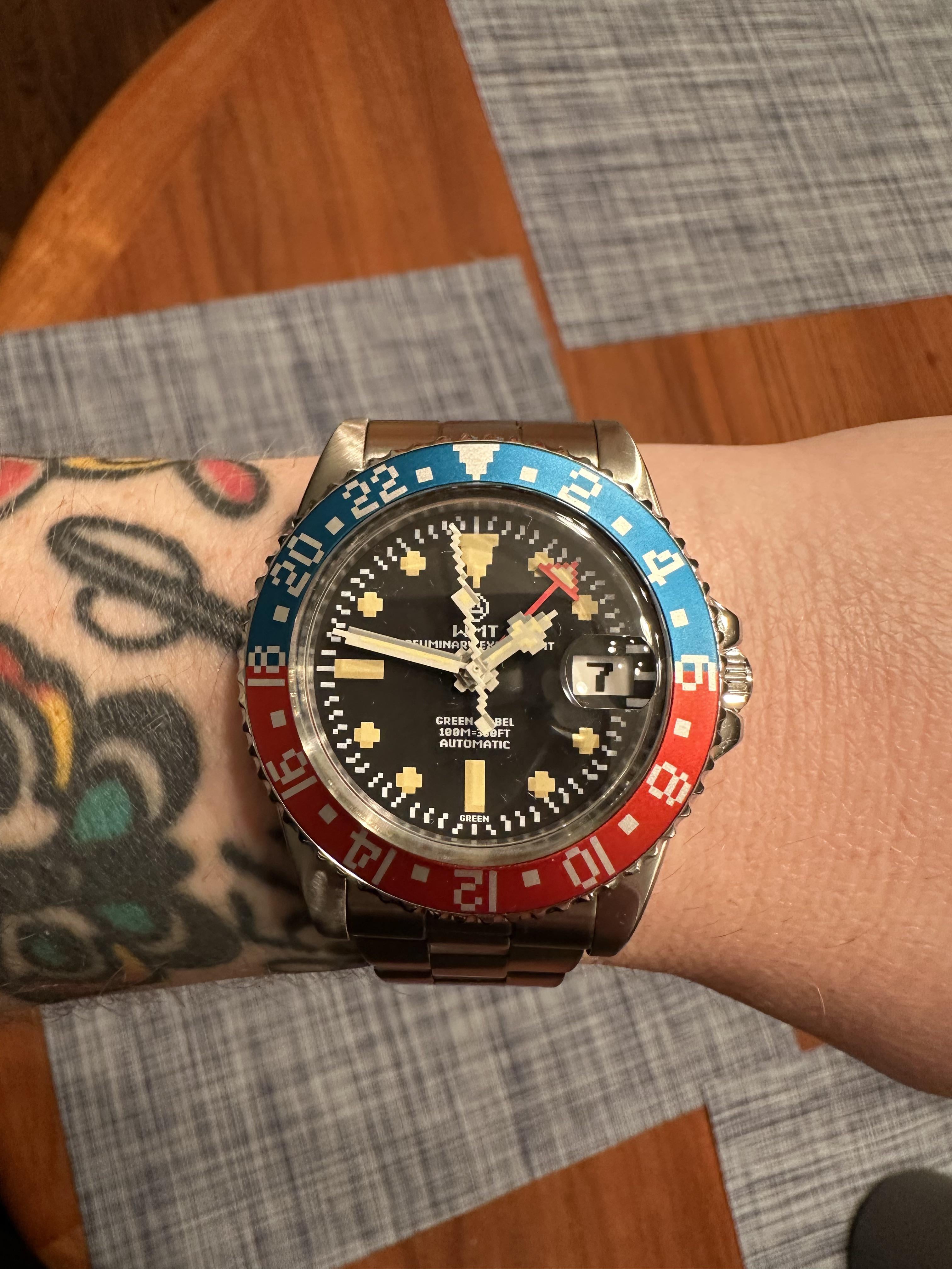 時計 WMT GREEN-LABEL PT0010PG Panton MKII WMT GREEN-LABEL PT0010PG Panton MKII YouTube