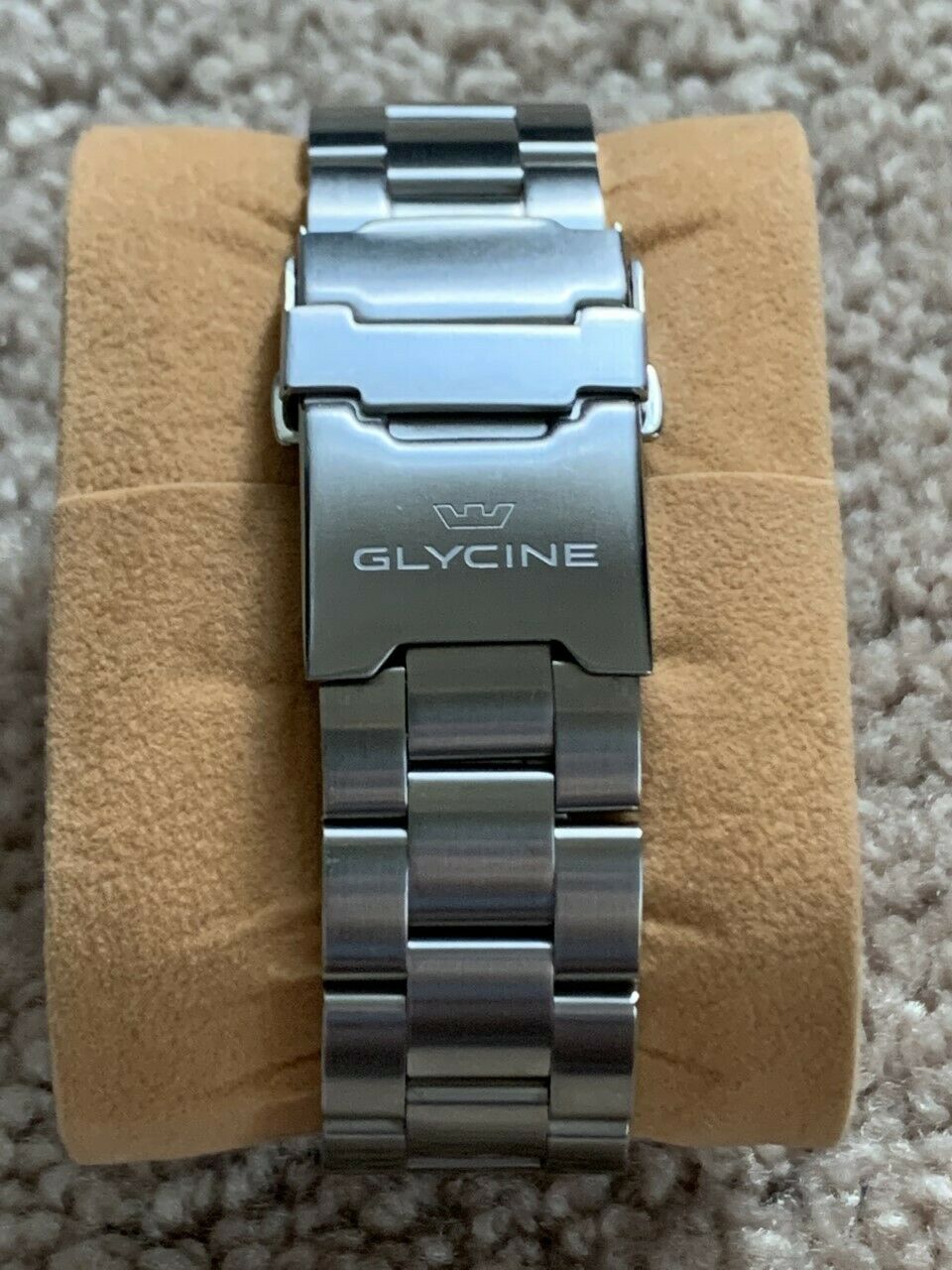 Glycine combat sub online steel bracelet