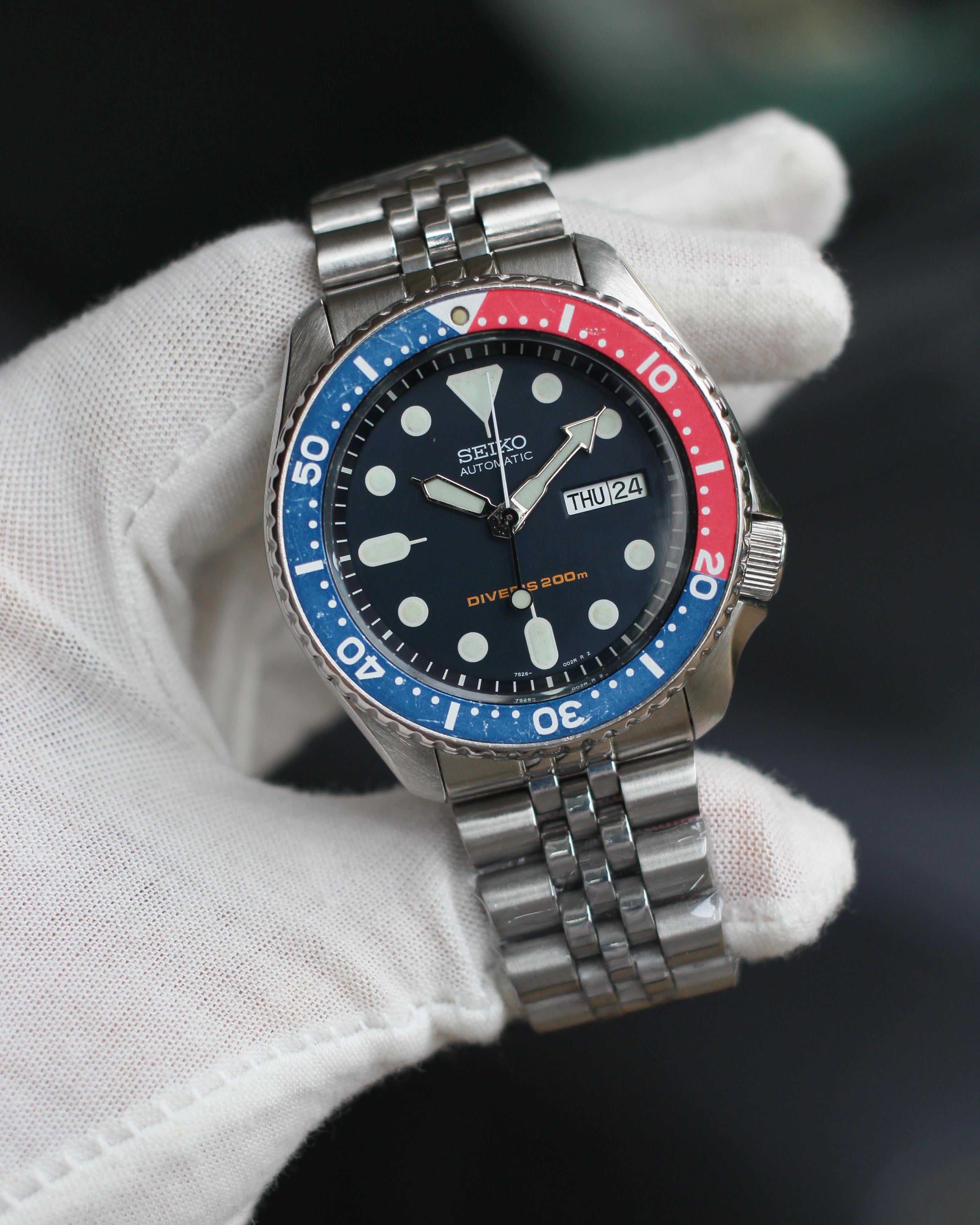 Seiko skx009 faded clearance bezel