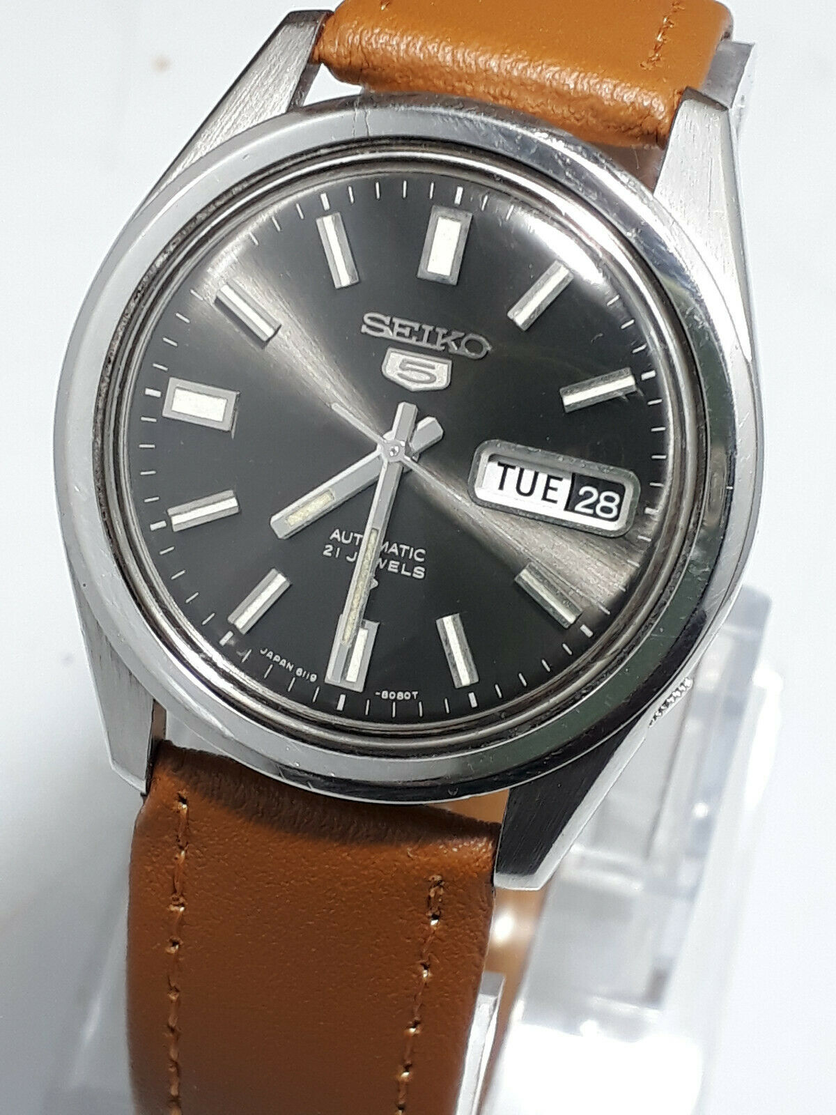 Vintage Seiko 5 Automatic 6119-8083 Men 21 Jewels Watch 1969 | WatchCharts