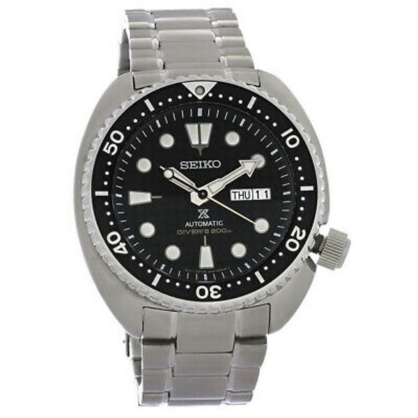 Seiko Prospex King Turtle Mens Stainless Steel Automatic Watch SRPE03 ...