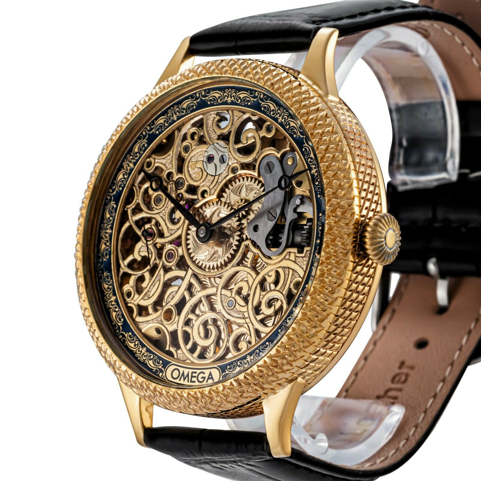 skeleton watch omega